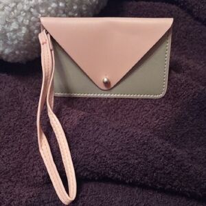 Minor History Card Wallet With Wrist Strap